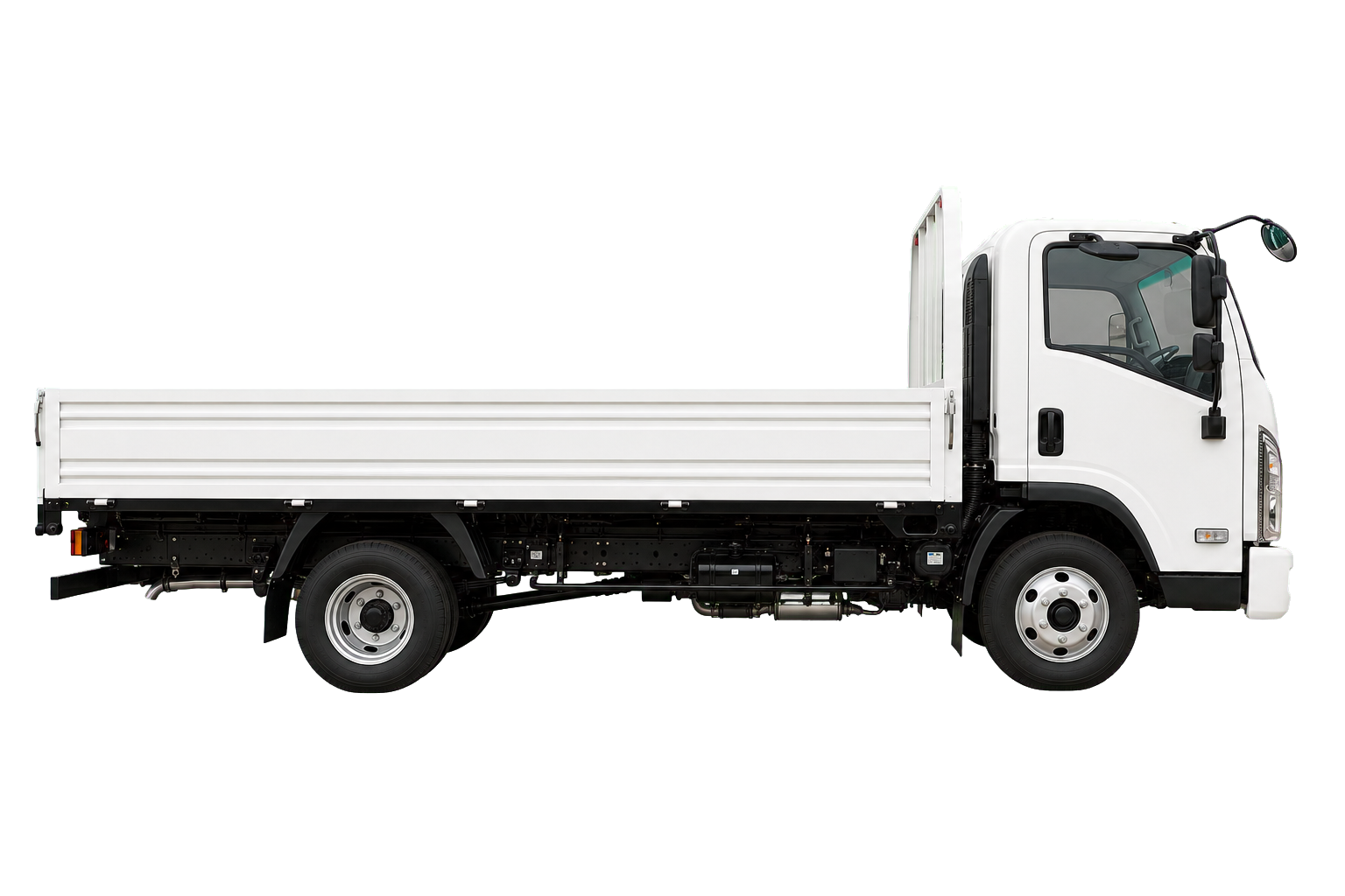 Higer EV H6T electric truck right side profile